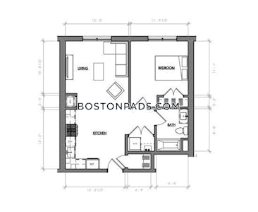 Jamaica Plain 1 Bed 1 Bath BOSTON Boston - $3,025 No Fee