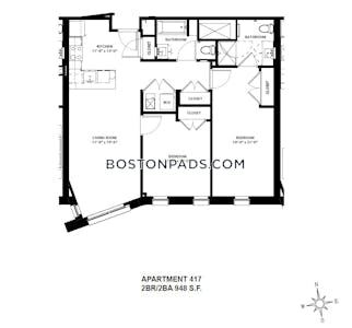 Allston 2 Beds 2 Baths Boston - $4,700 No Fee