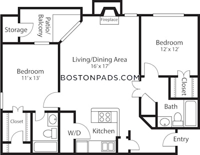 Quincy Apartment for rent 2 Bedrooms 2 Baths  South Quincy - $2,700